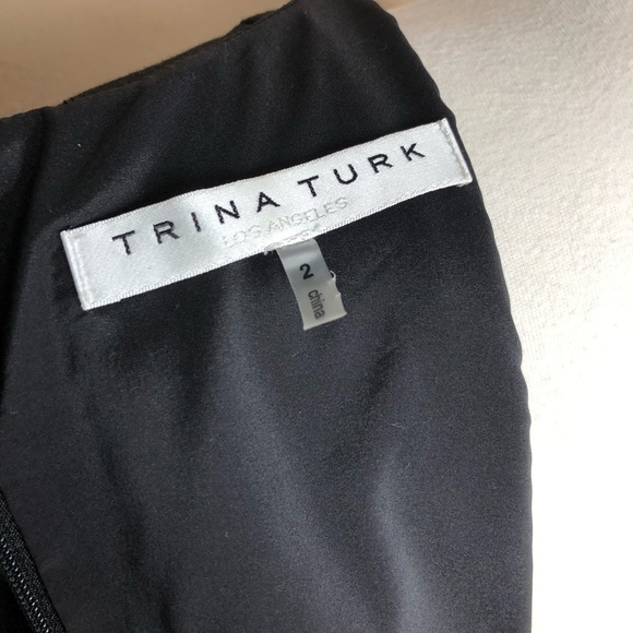 TRINA TURK BUTTON FRONT DRESS 2 - Picture 3 of 4